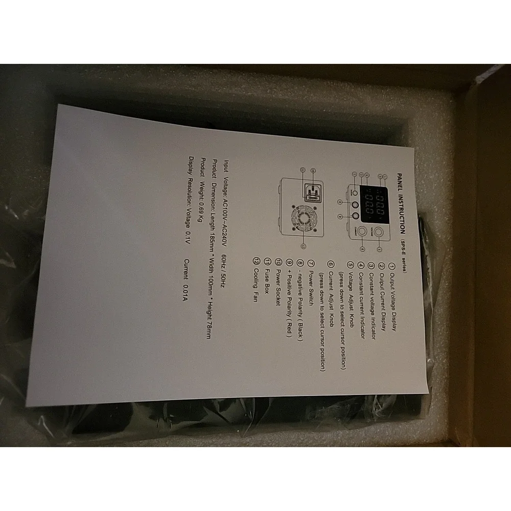 NICE-POWER DC Power Supply Variable, 30V 5A Adjustable Switching Regulated Po...